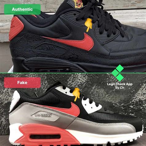 original nike air max 90 vs fake|air max 90 essential difference.